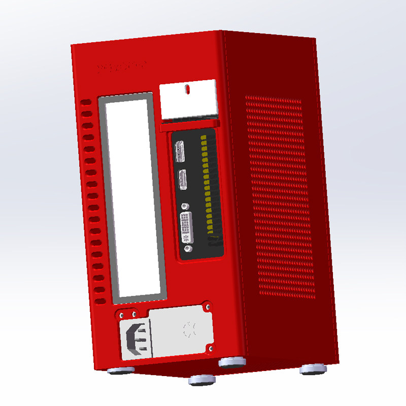 Demon Chassis Feiyoupu T80itx Chassis Side Penetration 1U Flex Power ...