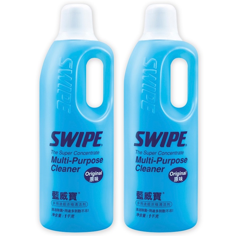 Blue Verbatim SWIPE Blue Verbatim Enriched Multifunction Cleanser De-Mold Germicidal Decontamination Car Flannel 1000ML