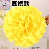 Плоская прямая ручка (желтая)