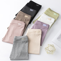 Modell hit bottom pants woman outside wearing spring and summer thin section high waist elastic large code tight fit pants 100 lap slim fit slim fit pants