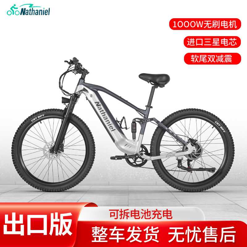 Nathaniel Electric Bicycle for Daily Commuting, Adult Mobility Scooter with Long Range, Export Electric Power-Assisted Bicycle