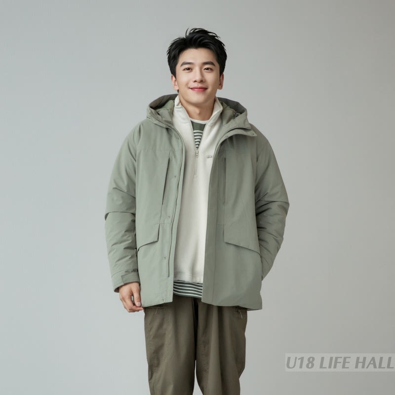 New Autumn and Winter Men's High-Performance Composite Hooded Jacket Windproof Jacket down Jacket 478277/470073 New Autumn and Winter Men's High-Performance Composite Hooded Jacket Windproof Jacket down Jacket 478277/470073