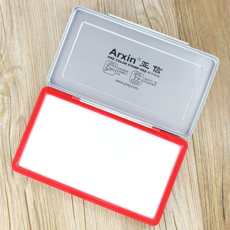 Large, medium and small blank printing pad to increase rectangular printing pad box colorless without printing oil without adding ink large white
