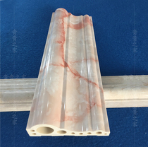 Imitation marble background wall frame decorative line door cover window cover edge strip closing line strip PVC stone plastic line