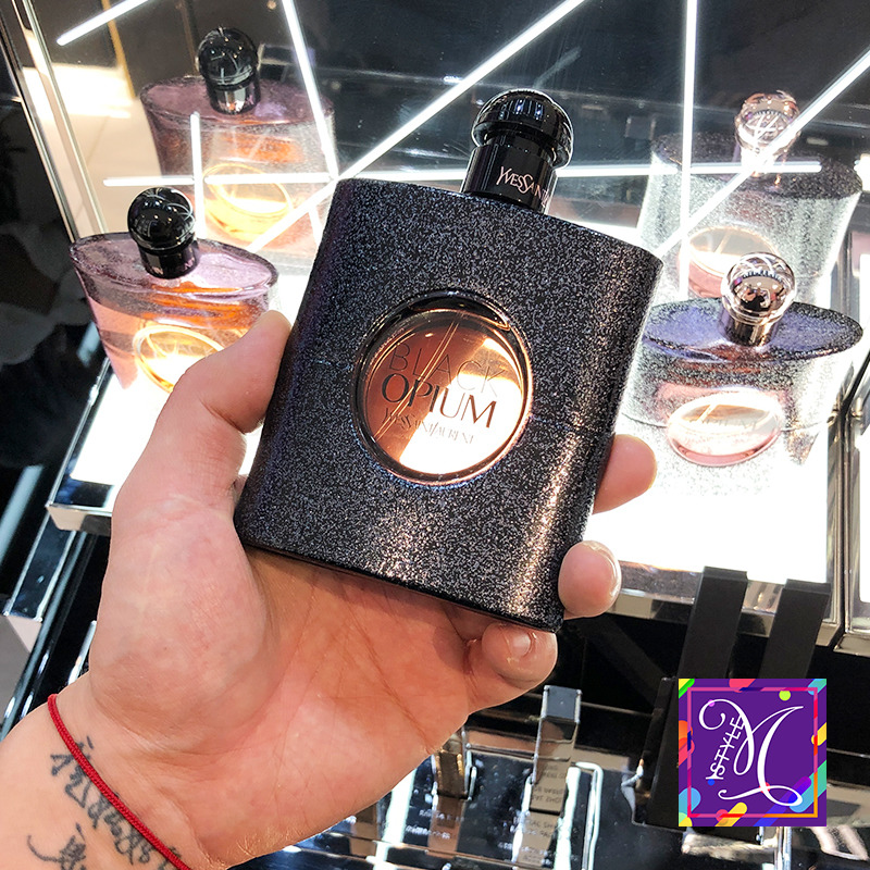 YSL Saint Laurent Black Opium Reversal Parisian Black Duck Film Lady Perfume Blue Night Men White Night Limited Flowers