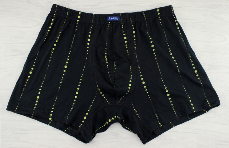 Thể dục nam Quần lót Boxer Quần cotton 100% Cotton Chất béo trung niên Chất béo cộng với Tăng vòng eo Lớn Kích thước lớn đồ lót cao cấp