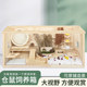 Rat hamster breeding box golden bear cage oversized villa cabin solid wood landscape hamster cage insulation solid wood box