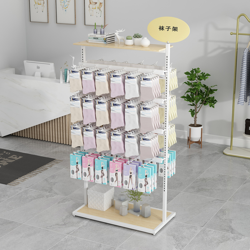 Sock Display Rack, Underwear Store, Panty and Stocking Boxes, Adjustable Island Shelf, Phone Case and Decoration Stand Sock Display Rack, Underwear Store, Panty and Stocking Boxes, Adjustable Island Shelf, Phone Case and Decoration Stand