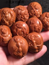 Olive Nuclear Bracelet Large Seed Double Face Total Body 8 Rohan Pure Handmade Olive Hu Nuclear Sculpture Boutique Iron Nuclear Bracelet Male