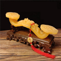 Natural Topaz Ruyi living room office ancient frame porch decoration geting opening gifts