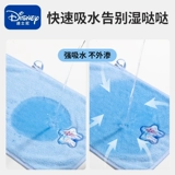Дисней, детский слюнявчик для младенца, хлопковое быстросохнущее полотенце для умывания, хорошо впитывает воду