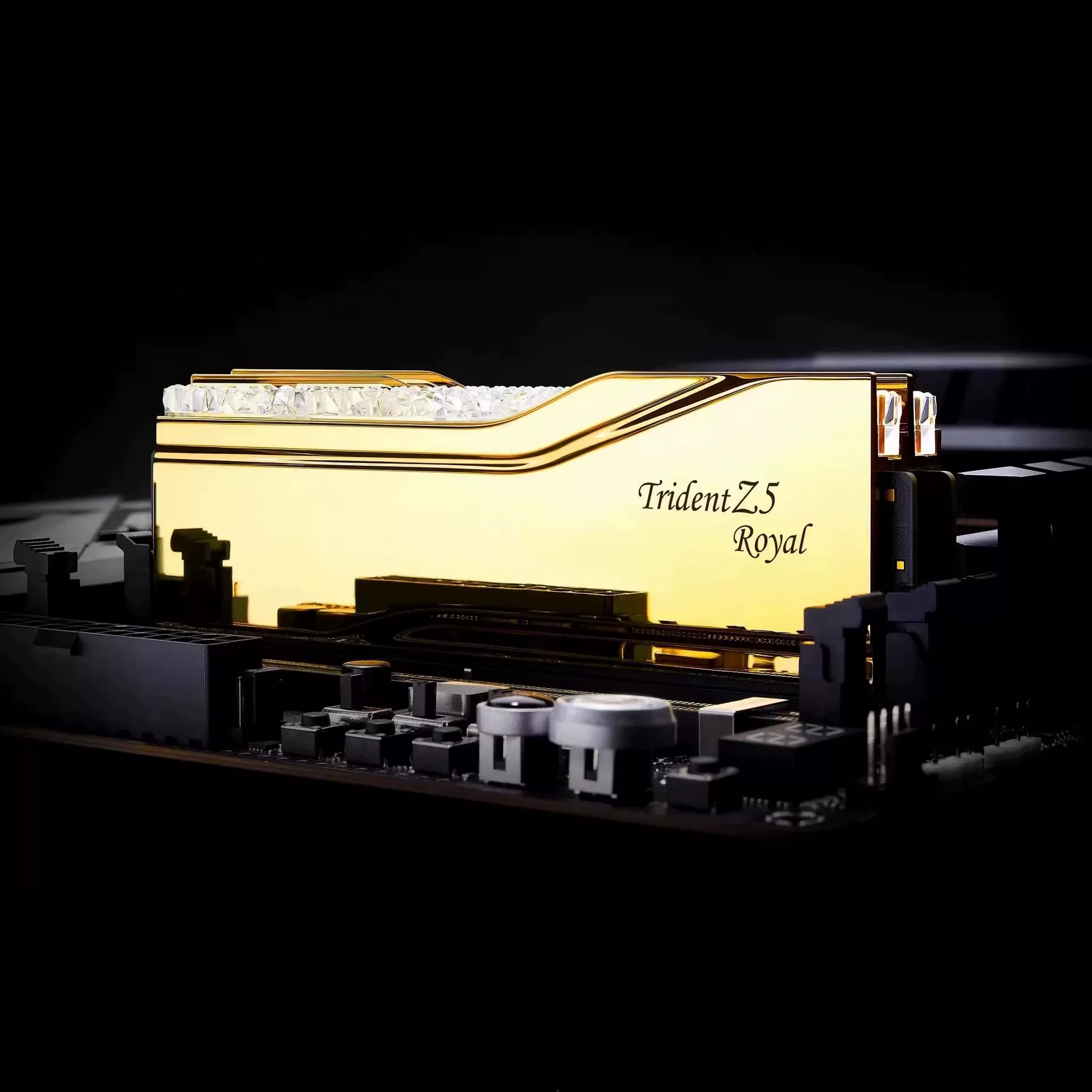 Память для настольного компьютера Zhiqi DDR5 Royal Halberd 16г 32г 6400 7200 8000 RGB подсветка лента 64г набор