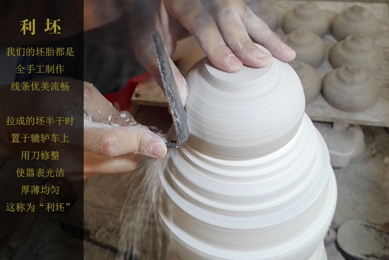 Offered home - cooked in jingdezhen ceramic ink pad jewelry box pure manual bucket color porcelain stationery furnishing articles blue and white porcelain decoration