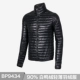 Áo khoác nam Adidas mùa đông thể thao nhẹ, áo khoác cotton nhẹ để giữ ấm trong phần dài của áo khoác nhẹ - Thể thao xuống áo khoác áo phao trắng