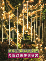 Water lantern Gate Outdoor Outdoor yard Decoration Courtyard Flash light string light Window Solar lantern Tree