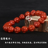 Apple, красные резные бусины, четки из круглых бусин, аксессуар