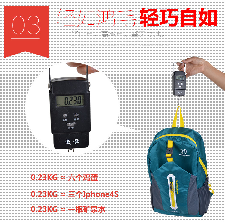 Túi thể thao leo núi ngoài trời Có thể gập lại nam và nữ đeo vai du lịch cưỡi da ba lô Siêu nhẹ chống thấm nước 30L balo chống gù