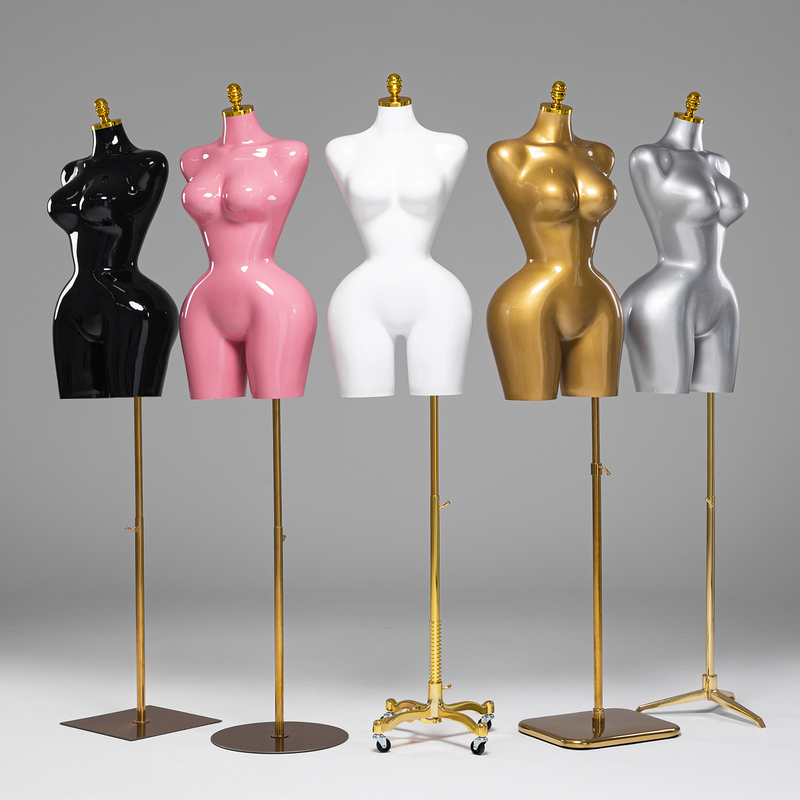 European and American Plus-Size Half-Body Mannequin with Ant-Waist Design for Showcasing Clothing, Model Props, and Display Clothing Without Hands European and American Plus-Size Half-Body Mannequin with Ant-Waist Design for Showcasing Clothing, Model Props, and Display Clothing Without Hands