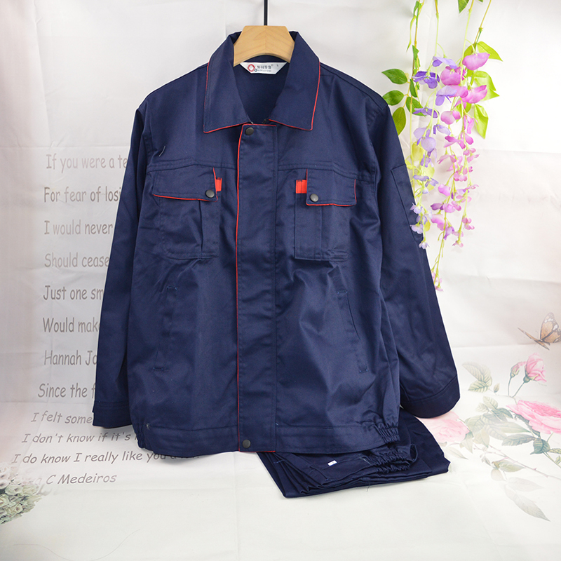Henglu Brand Zhuopin Thick Color Matching Work Clothes Autumn and Winter Factory Clothes Work Clothes Uniforms Work Workshop Property Garden Maintenance Men