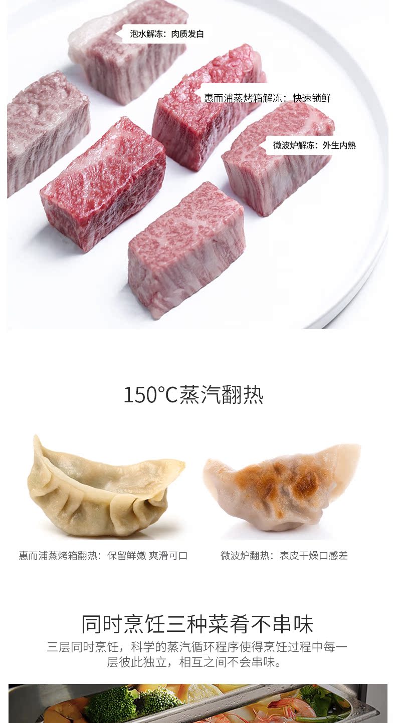 惠而浦 WTO-CS262T 蒸烤一体机 台式 图19
