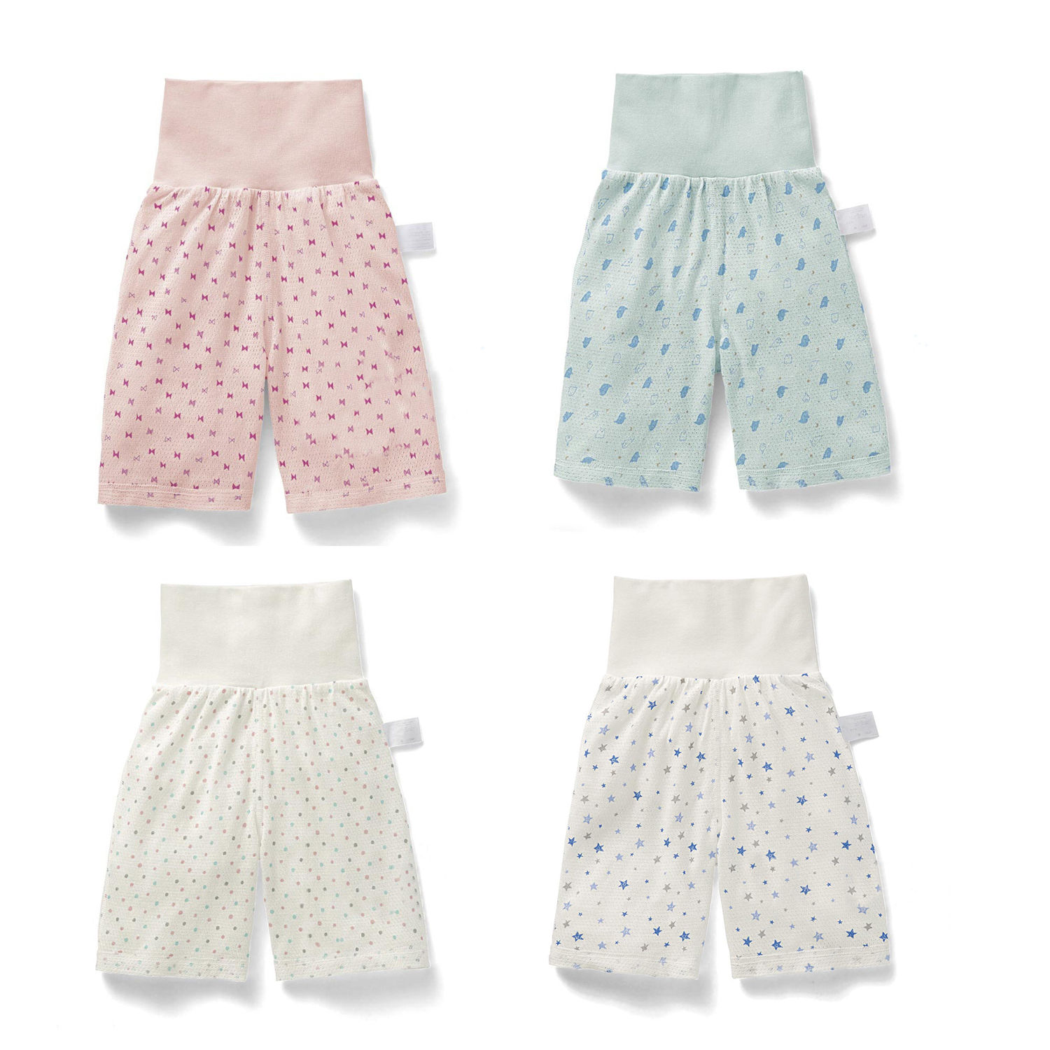 Thousands of summer thin comfort cotton speed dry belly roll pants with stomach short PP pants for men and women