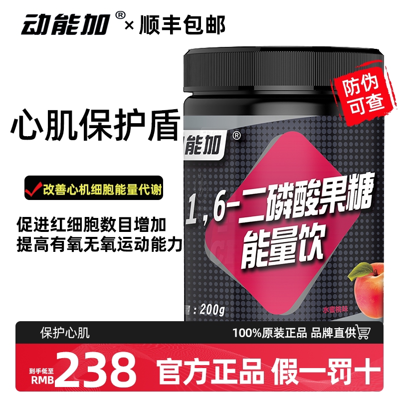 Kinetic Energy Plus 1.6 Fructose Disphosphate Trisodium Salt Fdp Improves and Protects Cardiac Energy Metabolism and Increases Red Blood Cells