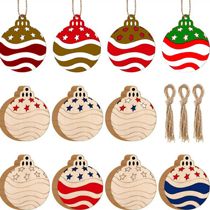 Christmas pendant Home decoration supplies Wooden crafts Creative carving wood chips Christmas Tree with props gifts