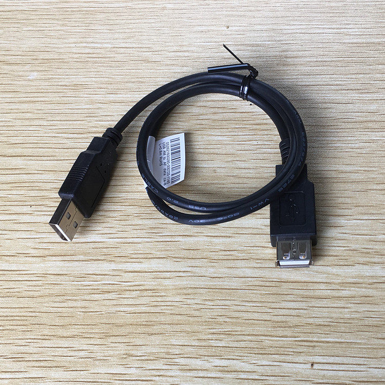 Bagged USB extension cord male to mother 60cm with labelled tinned copper shielding extension cord