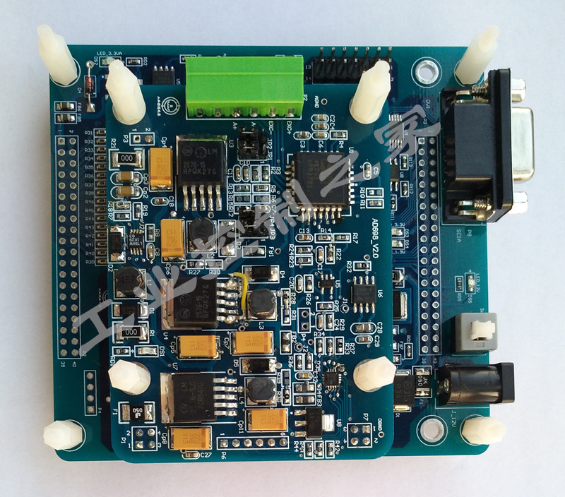 LVDT line displacement sensor signal conditioning board AD698 circuit board with F28335 control board