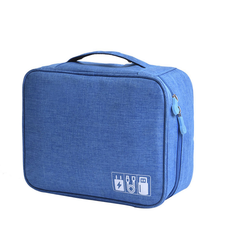 Multi-function data cable storage bag Portable charger Headphone finishing bag Small portable hard disk power storage bag Mobile charging line storage bag