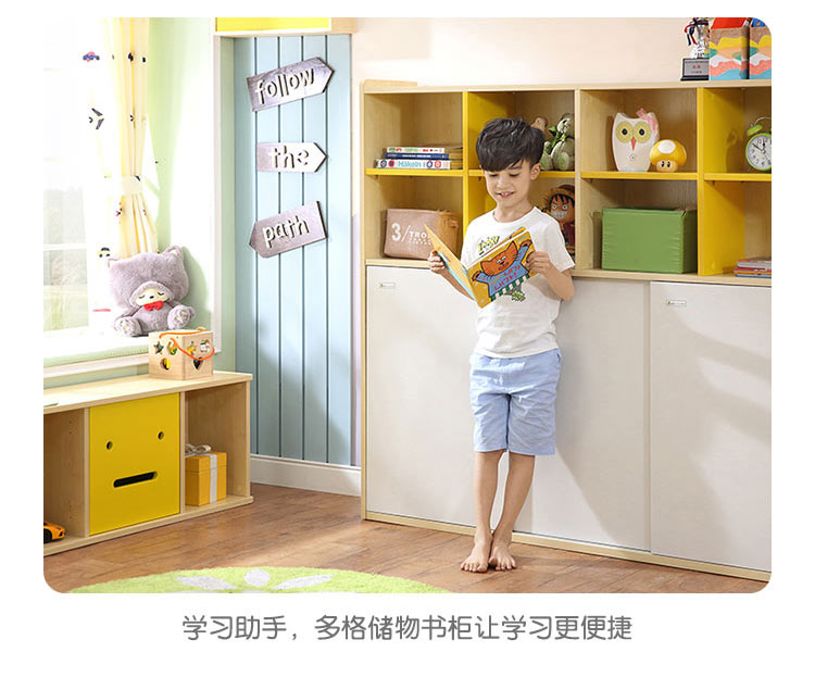 Lin Nội thất và tiết kiệm không gian kết hợp tích hợp giường giường tủ cụm giường ngủ trẻ em với tủ quần áo DE2A - Giường giường tầng đẹp
