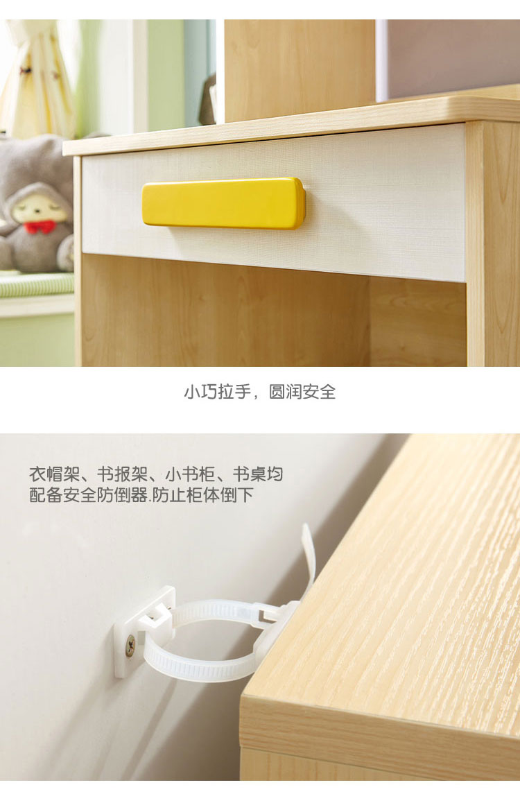 Lin Nội thất và tiết kiệm không gian kết hợp tích hợp giường giường tủ cụm giường ngủ trẻ em với tủ quần áo DE2A - Giường giường tầng đẹp