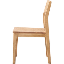 Lins Home Nordic Solid Wood Dining Chair Simple Small Household Table and Chair Log Furniture Backrest Chair LS347