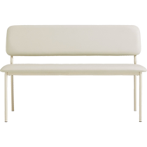 Lins Home Furnishing Simple Cream Style Soft Pack Dining Table and Chair Living Room Balcony Leisure Backrest Long Chair LH134