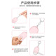 Led Keychain Flashlight USB Rechargeable Emergency Light for Female Students Portable High Decibel Self-Defense Anti-Wolf Alarm