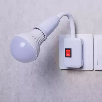 Net red desk lamp Wall bedroom wall lamp no wiring plug-in electric hanging non-perforated lighting lamp eye protection lamp warm yellow energy saving