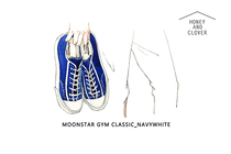 New color into the spot MOONSTAR GYM CLASSIC retro casual canvas shoes Moon star vulcanized shoes