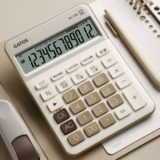 Ретро электронный калькулятор 12 крупно -экрановый крупный экрановый простая модная сеть Красная Голос Финансовый бухгалтер