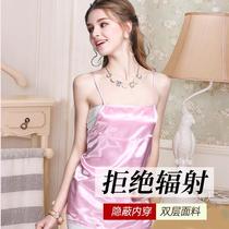 Pregnant women with radiation protection wear clothes during work pregnancy computer silver fiber belly pendulum and wear summer spring in invisible