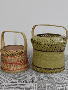 Xiangxi Traditional Bamboo Steamer, Winter Outdoor Fishing Charcoal Fire Pit, Heating Equipment, Restaurant Serving Dish