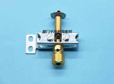 [深圳玛克菲利Markphili烤鸭炉常明火种支架苗火三叉燃气火种头]