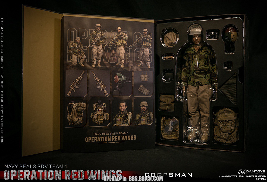 1:6 scale DamToys Operation Red Wings Corpsman 12
