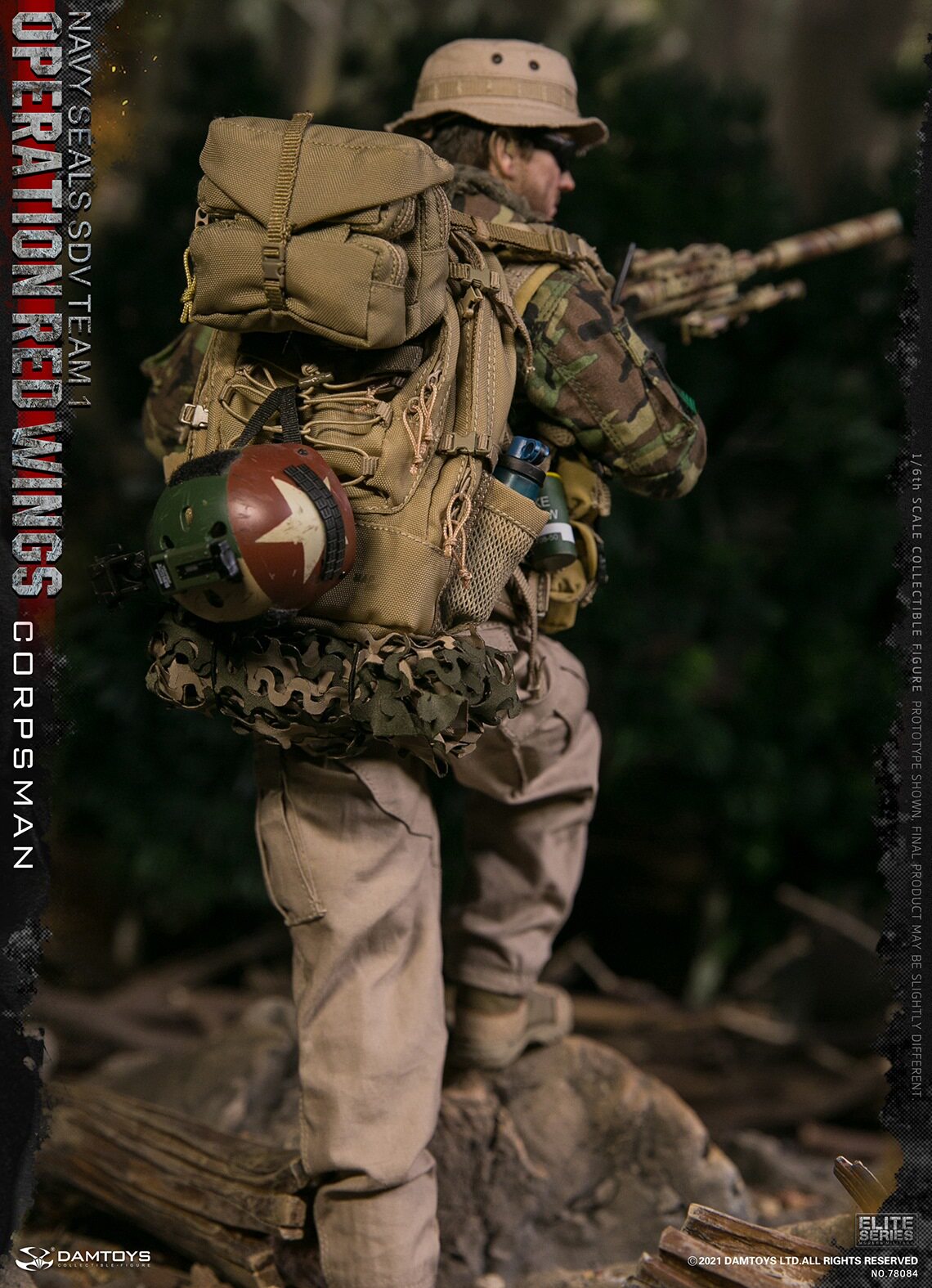 DAMTOYS OPERATION RED WINGS フィギュア Damtoys Operation Red Wings Navy Seals Sdv Team 1 Team Leader 1/6