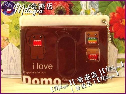 Giải phóng mặt bằng đặc biệt! Phim hoạt hình domo Domo Jun Duo Mojun dập nổi xe buýt nhựa PVC Kaka đặt thẻ 11