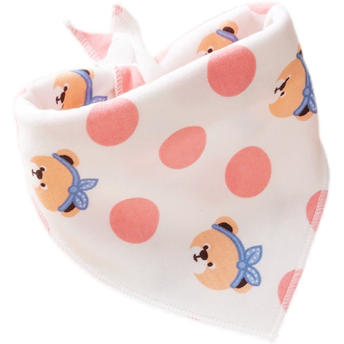Детский хлопковый слюнявчик, нагрудник для новорожденных, шарф, платок