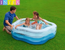 Send electric pump INTEX Family inflatable swimming pool Summer Colour pool Childrens play pool Ocean Ball Pool