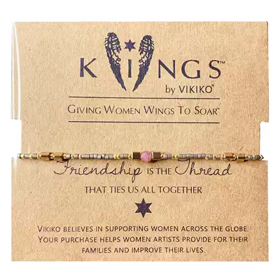 VIKIKO (child face) Japanese natural purple tourmaline crystal Four Seasons versatile high-end small hand female gift