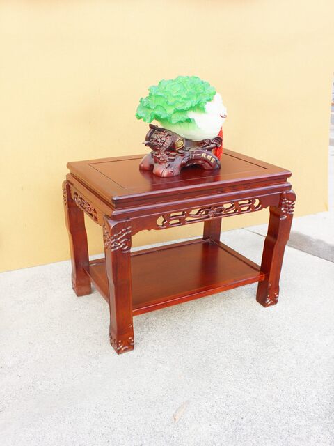Chinese-Style Antique-Style Simple Tea Table, Living Room Old Elm Wood Rectangular Coffee Table, Tea Table Corner Table, Solid Wood Table