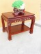 Chinese-Style Antique-Style Simple Side Table, Corner Table, Small Coffee Table, Rounded Corner Tea Table, Sofa Side Table, Rectangular Solid Wood Small Square Table