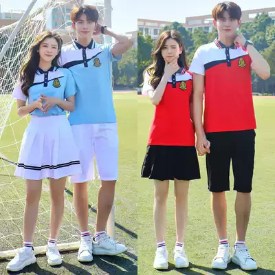 Korean summer New College Style School Uniform uniform Elementary School junior high school senior high school graduation photo class uniform